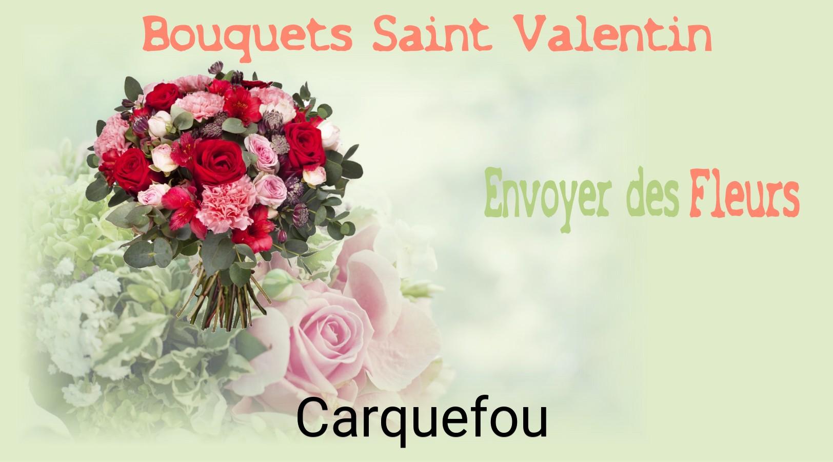Roses de Saint-Valentin livrées à Carquefou